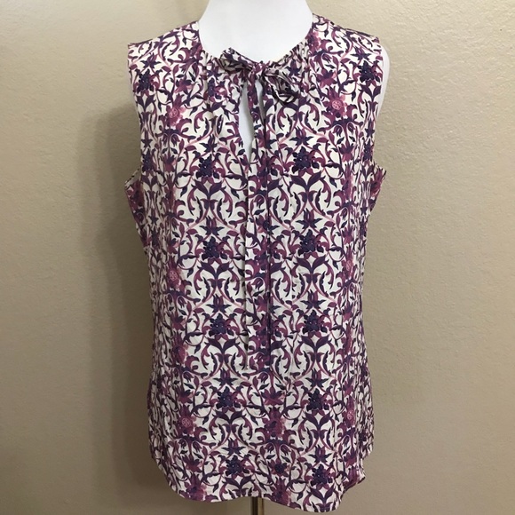 Tory Burch Tops - Tory Burch front tie blouse